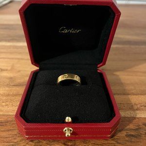 Authentic Cartier Love Ring